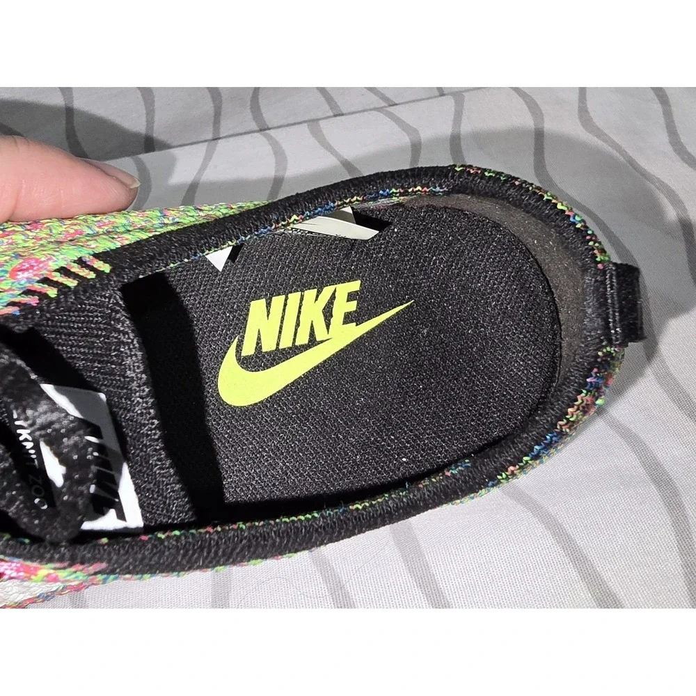 Nike Flyknit Zoom Women's Sz 6.5 Agility Multicolor Racer Trainer‎ Running Shoes - Picture 10 of 12